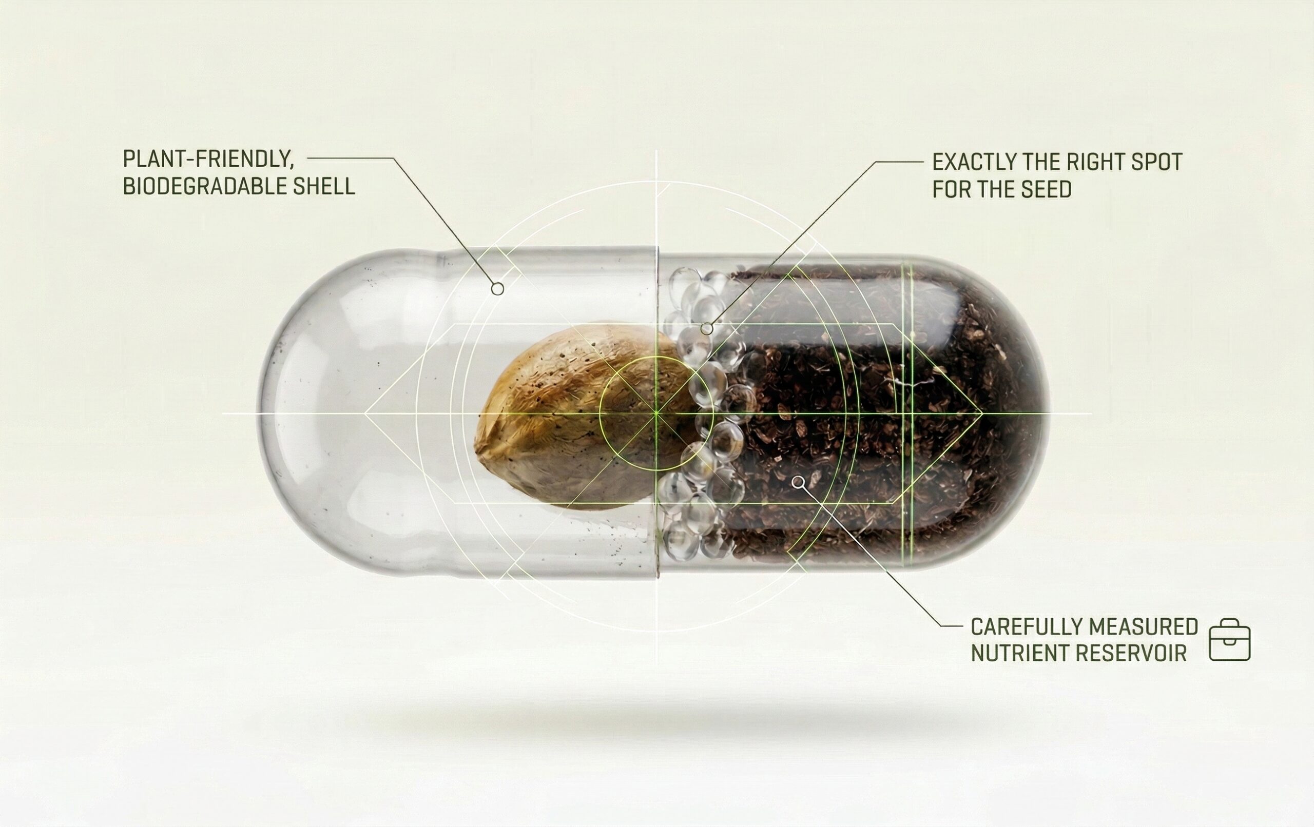 KAPSOL™ biodegradable seed capsule